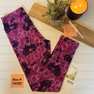 LuLaRoe Disney Minnie Mouse O/S Leggings